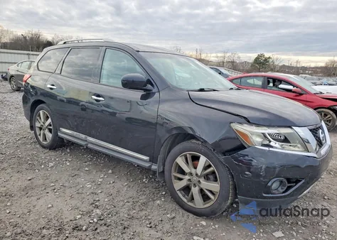2016 Nissan Pathfinder S from USA, damaged, VIN 5N1AR2MN8GC604928